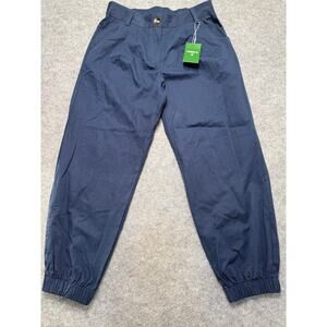 Halara Jogger Pants Navy Blue Women’s Size M Regular 100% Cotton NWT